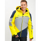 Горнолыжный костюм мужской желтого цвета 077016J