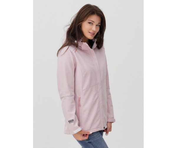 Ветровка  женская розового цвета 2035R