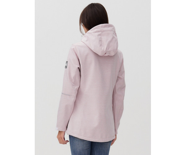 Ветровка  женская розового цвета 2035R