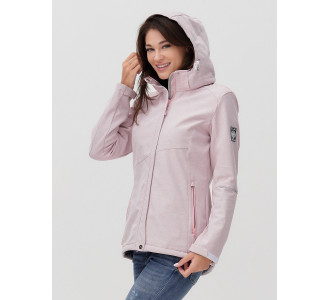 Ветровка  женская розового цвета 2035R