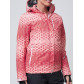Женская зимняя горнолыжная куртка персикового цвета 1786P