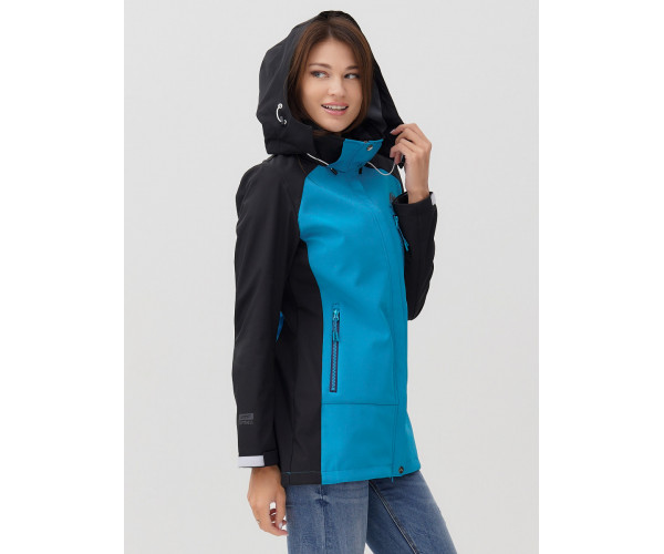 Ветровка  женская синего цвета 2030S