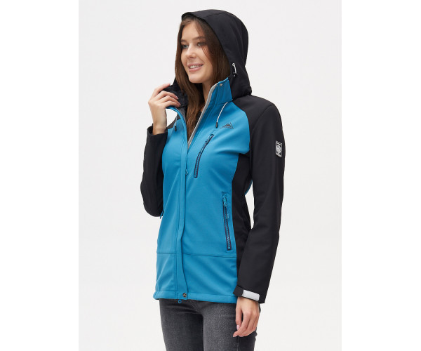 Ветровка  женская синего цвета 2030S