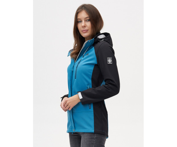 Ветровка  женская синего цвета 2030S