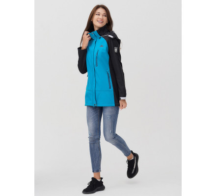 Ветровка  женская синего цвета 2030S