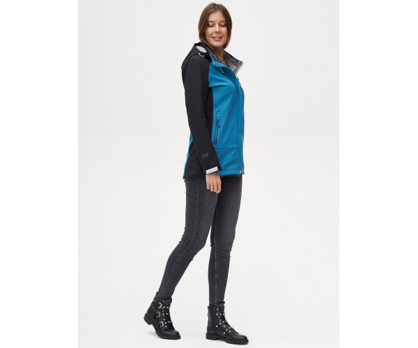Ветровка  женская синего цвета 2030S