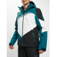 Горнолыжная куртка мужская темно-зеленого цвета 77016TZ