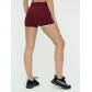 Спортивные шорты женские бордового цвета 3019Bo
