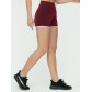 Спортивные шорты женские бордового цвета 3019Bo