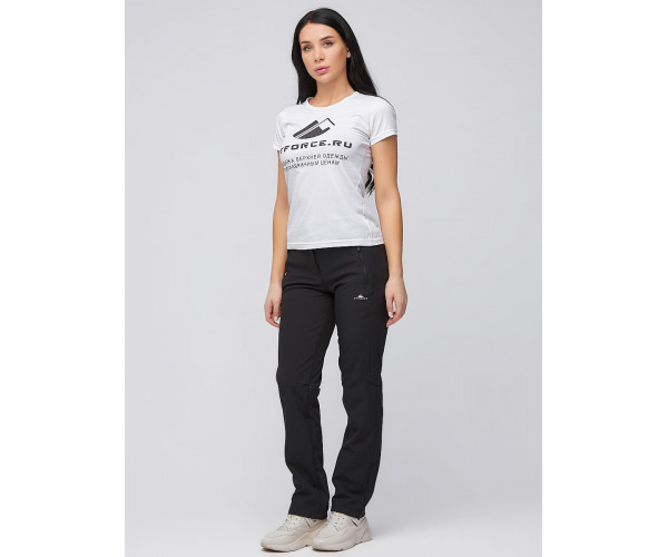 Женские осенние весенние виндстопер черного цвета 1926Ch