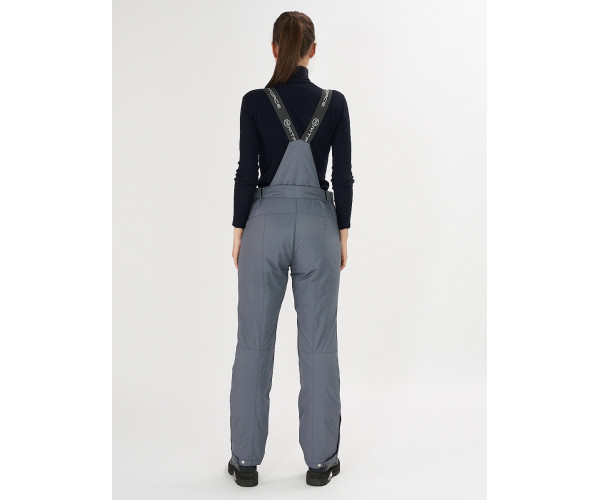 Брюки горнолыжные серого цвета 916Sr
