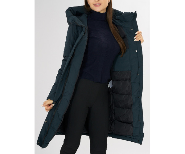 Куртка зимняя темно-зеленого цвета 72115TZ