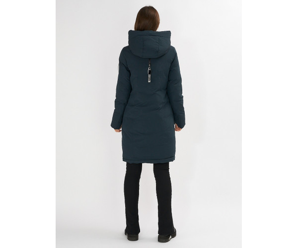 Куртка зимняя темно-зеленого цвета 72115TZ