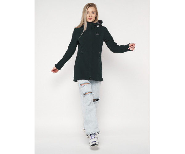 Ветровка женская  черного цвета 20371Ch