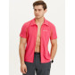 Футболка спортивная поло Valianly мужская розового цвета 93426R