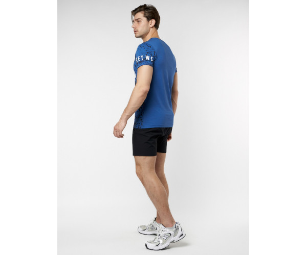 Подростковая футболка синего цвета 220078S