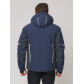 Мужская зимняя горнолыжная куртка  темно-синего цвета 1971-1TS