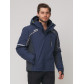 Мужская зимняя горнолыжная куртка  темно-синего цвета 1971-1TS
