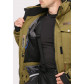 Мужской зимний костюм горнолыжный цвета хаки 01910Kh