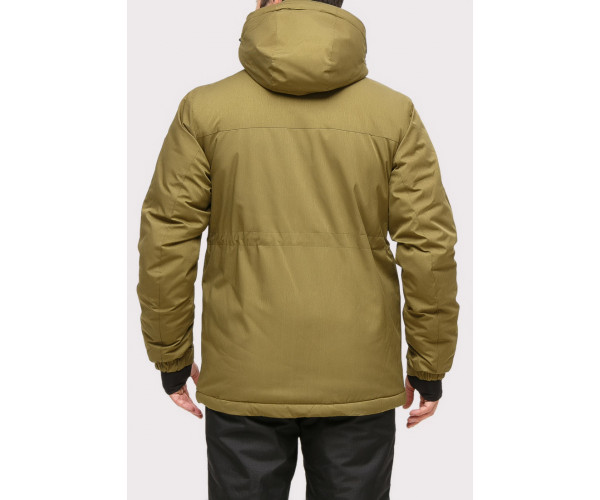 Мужской зимний костюм горнолыжный цвета хаки 01910Kh