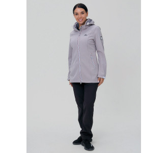 Костюм женский  серого цвета 02029Sr