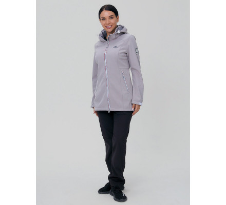 Костюм женский  серого цвета 02029Sr