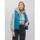 Жилетка стеганная Valianly синего цвета 33311S