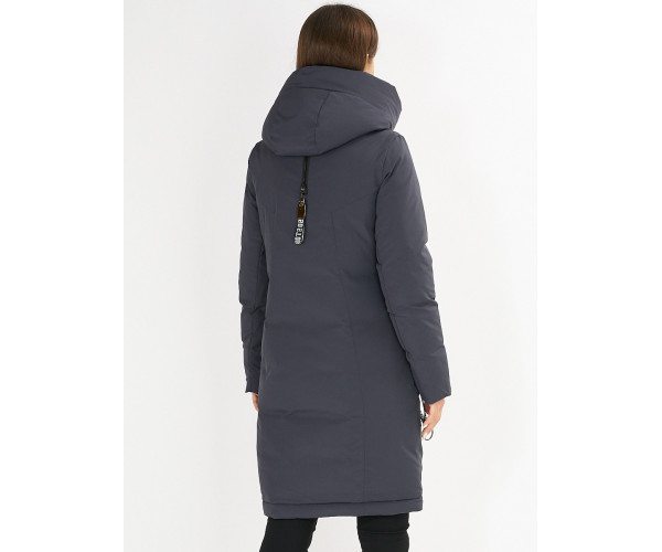 Куртка зимняя темно-серого цвета 72115TC