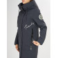 Куртка зимняя темно-серого цвета 72115TC