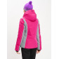 Горнолыжная куртка женская розового цвета 77034R