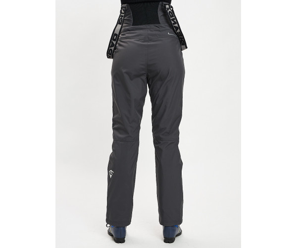 Брюки горнолыжные темно-серого цвета 102TC