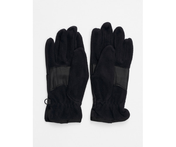 Перчатка спортивная мужская черного цвета 619Ch