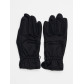 Перчатка спортивная мужская черного цвета 619Ch