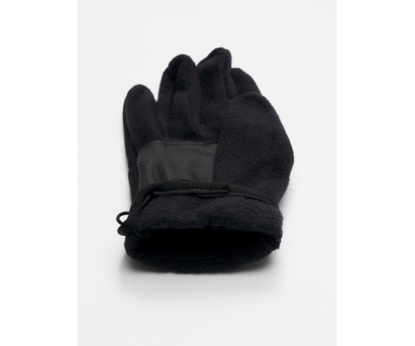 Перчатка спортивная мужская черного цвета 619Ch