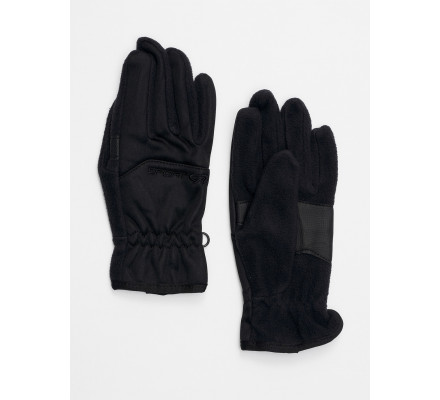 Перчатка спортивная мужская черного цвета 619Ch