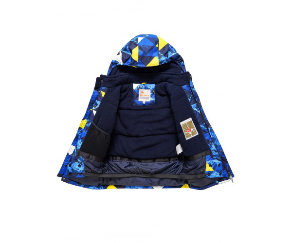 Горнолыжный костюм Valianly для мальчика синего цвета 9017S