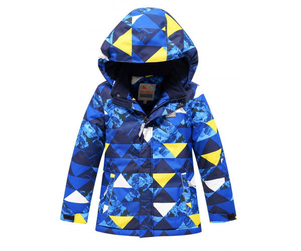 Горнолыжный костюм Valianly для мальчика синего цвета 9017S