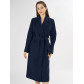 Пальто демисезонное темно-синего цвета 41803TS