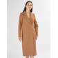 Пальто демисезонное коричневого цвета 42105K