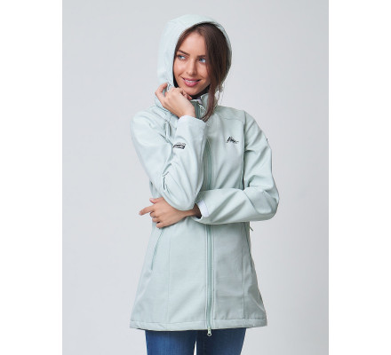Ветровка  женская бирюзового цвета 2037Br
