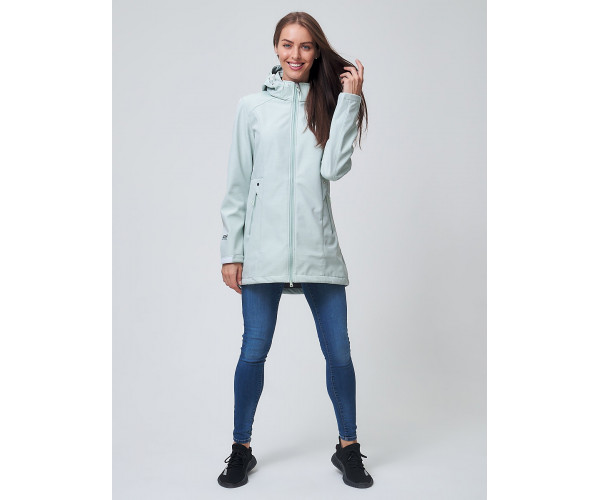Ветровка  женская бирюзового цвета 2037Br