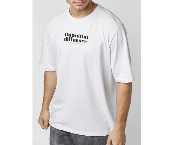 Футболка оверсайз белого цвета 224023Bl