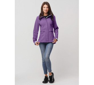 Ветровка  женская фиолетового цвета 2032F