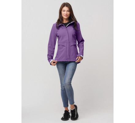 Ветровка  женская фиолетового цвета 2032F