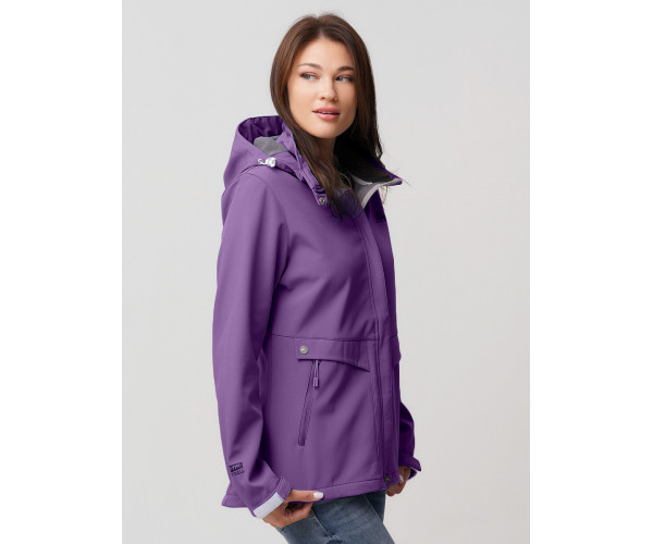 Ветровка  женская фиолетового цвета 2032F