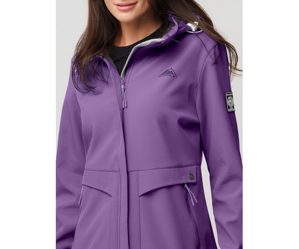 Ветровка  женская фиолетового цвета 2032F