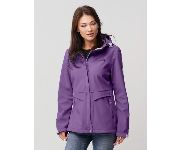 Ветровка  женская фиолетового цвета 2032F