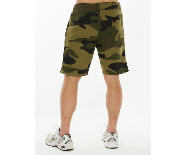 Костюм шорты и футболка цвета камуфляж 221071Kf