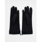Классические перчатки демисезонные женские черного цвета 610Ch