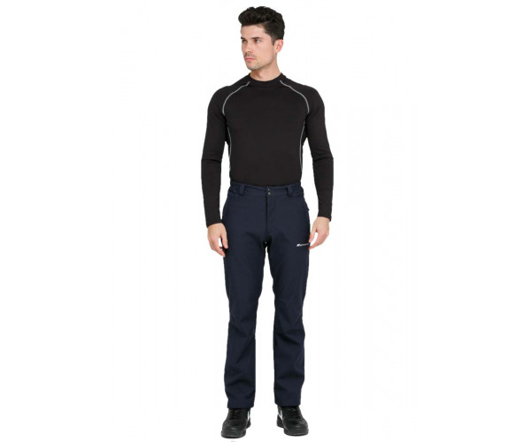 Мужские осенние весенние виндстопер темно-синего цвета 1868TS